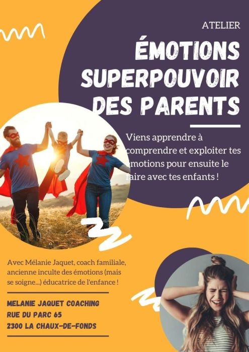 Ateliers émotions parents